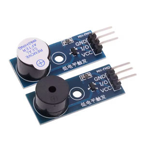 Modulo Cicalino Attivo/Passivo DC <span class=keywords><strong>3.3</strong></span>-5V per Kit Auto Intelligente Fai-da-te, Scheda di Controllo con Trigger a Basso Livello, Sensore Sonoro - Product Image 1