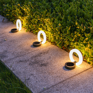 Al Aire Libre IP65 impermeable <span class=keywords><strong>farol</strong></span> de calle focos iluminación blanco cálido césped Solar LED hueco <span class=keywords><strong>cuadrado</strong></span> lámpara de luz de jardín - Product Image 1