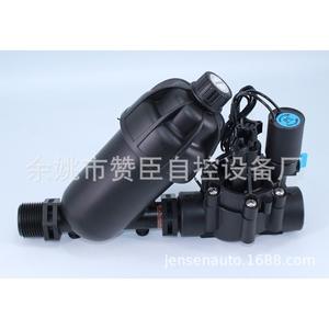 Válvula solenoide de riego Zanchen con filtro de 1 pulgada, control de flujo de agua de 12V CC para uso agrícola - Product Image 3