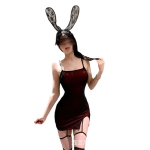 Sexy bodycon lingerie set for the night, perfect for a sexy, erotic look, suitable for bed, and a pure, alluring style. (qqny) - Product Image 5
