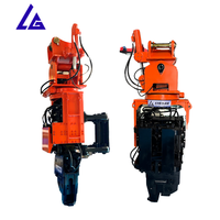 Marteau vibrant à fixation latérale robuste pour excavatrice, idéal pour les travaux de fondation, compatible PC120 ZX130 EX130 EC150