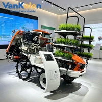 Transplanteur de riz en gros haute productivité, machine de plantation de riz multi-rangs pour l'agriculture