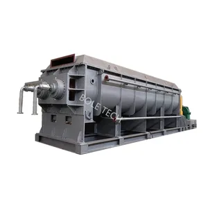 140m2 Industrial hollow paddle dryer Manure paddle dryer Sludge drying machine