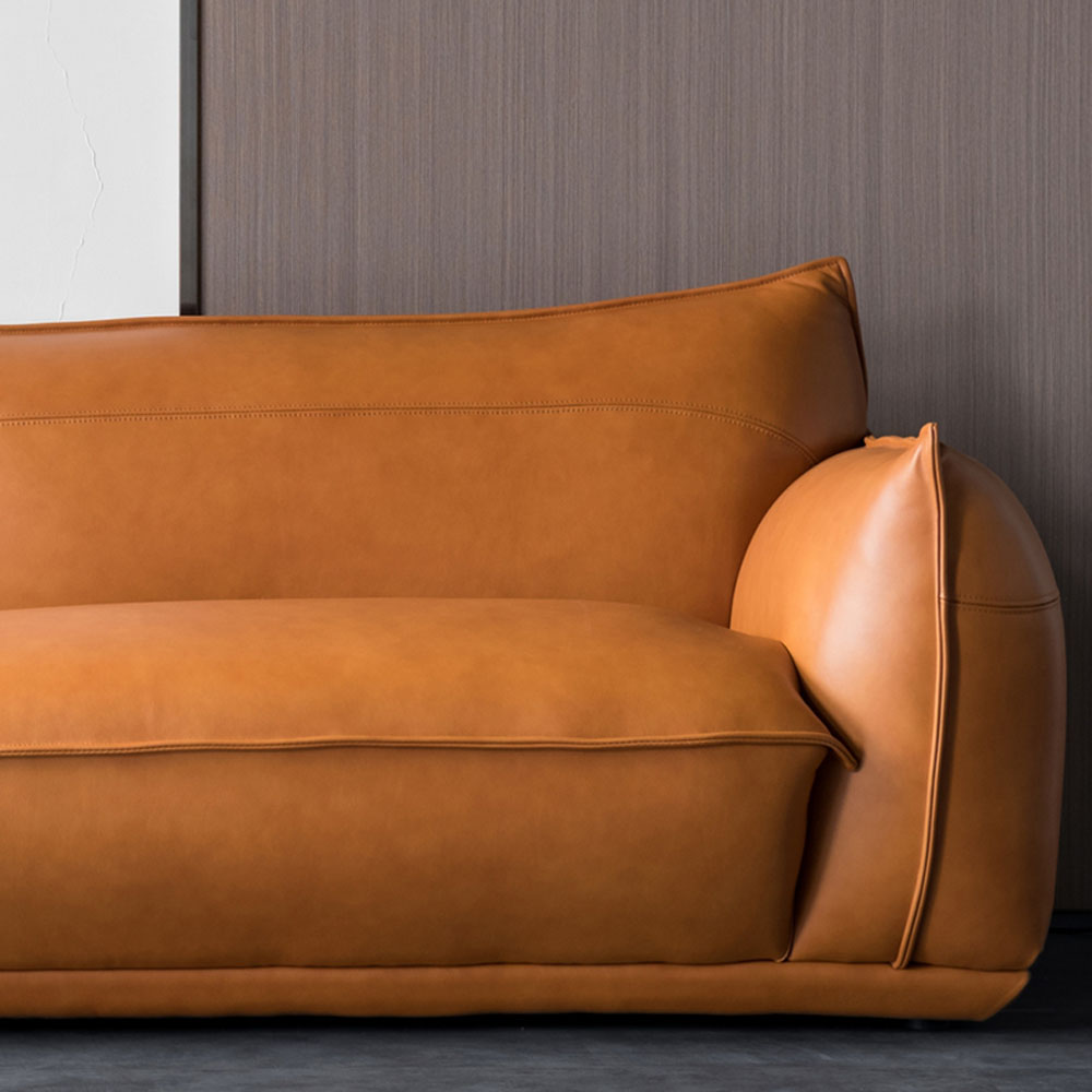 Wholesale Real Genuine Leather 3 Seat Sofa Set Furniture Modern Design Home Luxury Sofa Living Room Sofas