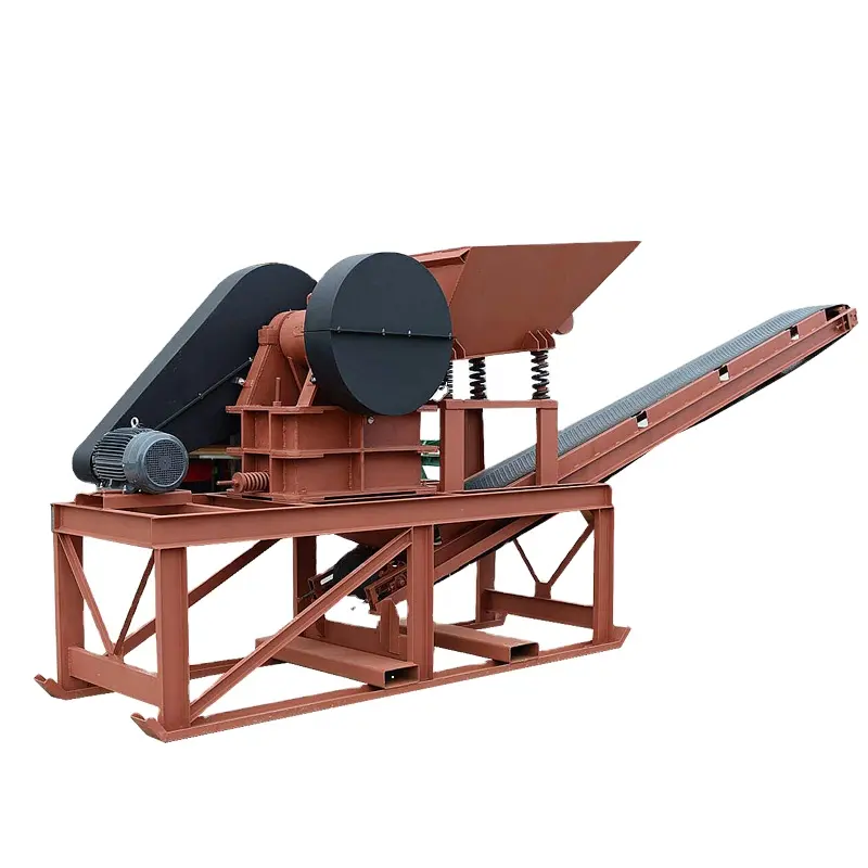 Small Mobile Diesel Mini Jaw Crusher Machine Stone Mini Mineral Concrete Diesel Jaw Portable Crushing Plant