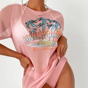 Pasuxi maiô sexy de cintura alta, maiô de 3 peças, estampa de mulheres, roupa de banho, moda praia