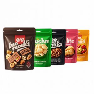 Custom Biodegradable Pbat Pla Compostable Food Grade Spice Coffee Tea Sanck Kraft Zipper Bag Ziplock Stand up Paper <b>Pouch</b> - Product Image 3