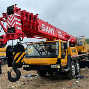 Grúa sobre camión Sany de 80 toneladas usada, sistema hidráulico original en buen estado - Product Image 3