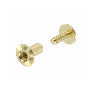 <span class=keywords><strong>Rivet</strong></span> Chicago en laiton massif M2 M2.5 M3 M4 M6 et vis à tête hexagonale pour portefeuille et <span class=keywords><strong>cuir</strong></span> - Product Image 6