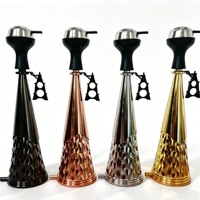 Chicha de Noël 2026 au design exquis, style allemand, unique, or et argent