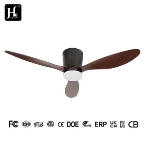 Ventilador de Techo LED Moderno de 42 Pulgadas con Motor de CC de 3 Aspas, Control Remoto de Nuevo Diseño, Luz Ajustable para Sala de Estar - Product Image 4