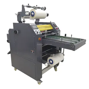 Máquina de laminación hidráulica para rollos, laminador de doble cara con prensa térmica de calor, Industrial, automática, PLC, BOPP