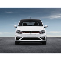 Kit de pare-chocs avant et arrière pour Volkswagen Polo 2010-2018, en plastique PP, avec nouveaux clips de fixation pour MK5 GTI