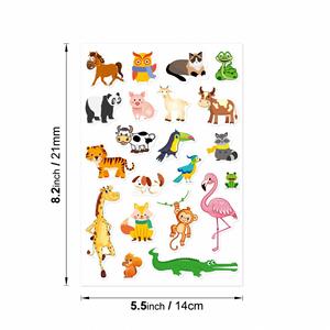 Boys Girls Reward <b>Stickers</b> Children Laptop Cups Window Phone <b>Stickers</b> DIY Cute Animal unicorn Dinosaur Jelly <b>Stickers</b> Waterproof - Product Image 6