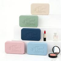 Tas Kosmetik Silikon Desain Robot Gaya Korea Tahan Air Tahan Debu Organizer Portabel Tas Perlengkapan Mandi Travel Kapasitas Besar