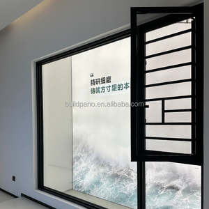 <span class=keywords><strong>Baie</strong></span> <span class=keywords><strong>vitrée</strong></span> Lowes Fenêtre à double vitrage à rupture thermique Fenêtres à battant en aluminium - Product Image 5