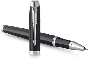 Stylo en métal à signature neutre pour le bureau, l'école et les cadeaux, logo personnalisable, article promotionnel - Product Image 2