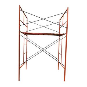 Échafaudage mobile de construction avec cadre à roulettes, cadre en H galvanisé, cadre de porte peint en couleur, matériel d'échafaudage Andamio - Product Image 1
