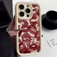 Nouvelles coques de téléphone antichoc avec motif lèvres pour iPhone 17 Air 16 15 Plus Pro Max 14 13 12 11 X, personnalisables avec photo