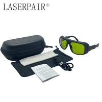 Lunettes de sécurité laser ND YAG Lunettes bloquant le laser avec diodes Alexandrite 808 et 980nm 755nm Protection des yeux laser YAG 1064nm
