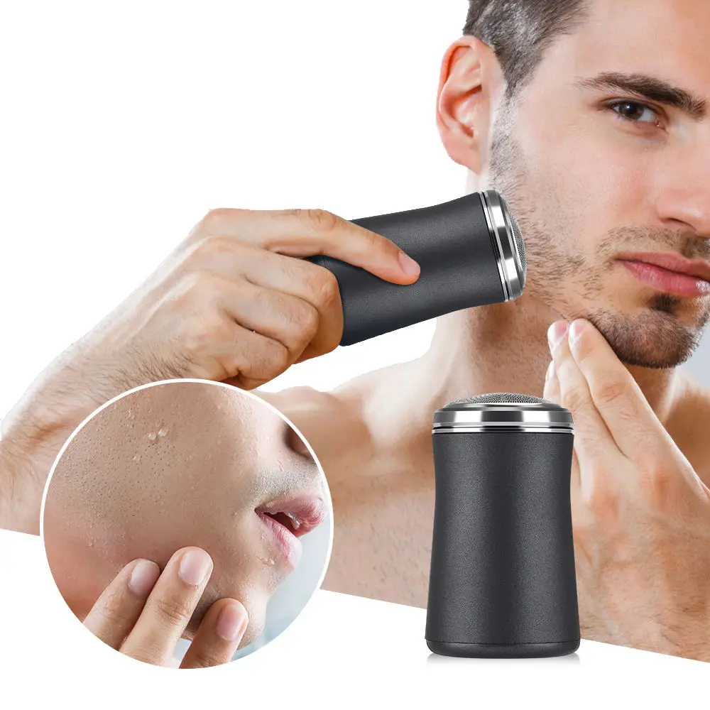 New Products 2023 rechargeable pocket size waterproof razor mini electric electronic portable electric shaverfor men