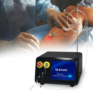 Máquina de Cirugía Láser de Diodo EVLT/EVLA de 1470nm, Ablación Láser Endovenosa EVLT para la Eliminación de Venas Varicosas - Product Image 1
