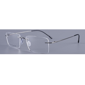 Offre Spéciale OEM logo PERSONNALISÉ sans <span class=keywords><strong>monture</strong></span> optique lunettes en titane pour hommes - Product Image 5
