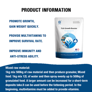 Muyue Accélération Rapide de Croissance du Poisson Booster de Poids Poudre Végétale Fournissant d'Acides Aminés Essentiels Multivitamines pour Poisson - Product Image 3