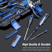 RTS GTYPRO Kit de Clés à Douille 179 Pièces, Ensemble d'Outils Manuels de Réparation Mécanique, Kit d'Outils Ménagers, Vente en Gros Fabricants