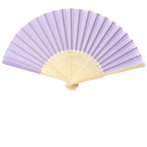 Abanico de Bambú de 21 cm al por Mayor con Impresión de Logotipo Personalizado para Bodas y Regalos Promocionales - Product Image 1