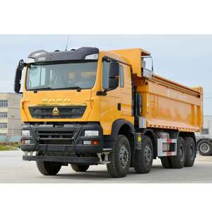 Camion benne Sinotruk Howo TX 8X4 440HP 15-20T, norme d'émission Euro 5, nouveau camion lourd à conduite à gauche avec caméra arrière - Product Image 3