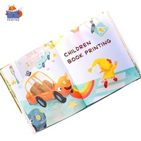 Fabricant d'impression de livres d'images pour enfants à couverture rigide personnalisée, impression offset reliée