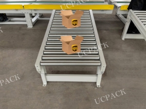 Transportador de rodillos sin motor para almacenamiento final/transportador de rodillos de patín de gravedad/rodillo Transportador de Gravedad - Product Image 2