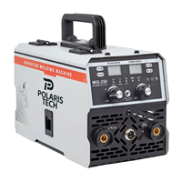Soudeuse MIG sans gaz IGBT la plus populaire, 250 ampères, 110 et 220v, machine à souder électrique portable américaine