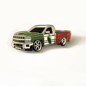 Pin Personalizado de Esmalte Duro para Gorra de Camionero con Impresión UV de San Judas Estilo <span class=keywords><strong>Mexicano</strong></span> - Product Image 2