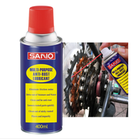 SANVO 400ml 100ml Spray antirouille pour machines à vis Portes en métal automobile Spray antirouille Lubrifiant antirouille