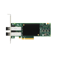 Adaptateur de bus hôte PCIe 3.0 double port SFP Broadcom LPE32002-AP 32 Gbit/s Ethernet interne neuf pour serveur en stock