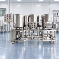 Équipement de brassage de bière 100L 200L, cuve sous pression, équipement de fermentation, garantie 4 ans, 2800KG, triphasé 380V 50Hz