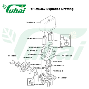 Mucca di Mungitura Pulsatore Mungitura Macchina Aziende Agricole, Macchina di mungitura 12*10*6.7 centimetri CN;ZHE On-Line di Supporto 9.5 millimetri 350g 60/40 Regolabile Blu CE - Product Image 4