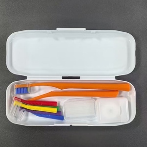 2024 nouveauté orthodontie Portable 9 pièces Kits dentaires usage domestique brosse à <span class=keywords><strong>dents</strong></span> orthodontique avec <span class=keywords><strong>gomme</strong></span> à taches dentaires - Product Image 4