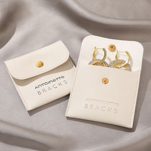 Boîte à bijoux en carton de haute qualité, pochette à pression en PU, emballage personnalisé pour tiroir à bijoux, pour vos objets précieux, Ele Queen - Product Image 4