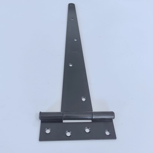 Bisagra de Puerta <span class=keywords><strong>Tipo</strong></span> T de Acero Bajo en Carbono Personalizada de Fábrica, Bisagra Negra para Puerta de Cobertizo, Bisagra para Puerta de Granja, para Graneros, Cercas y Puertas de Granjas - Product Image 2