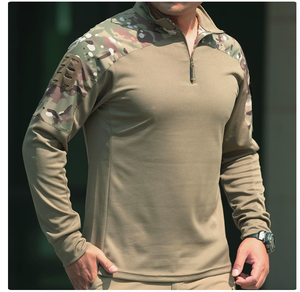 Chemise de camouflage DF25 marron bleu noir CP personnalisée - Product Image 6