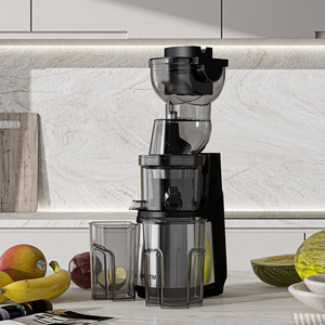 Exprimidor totalmente automático de cilindro recto de gran diámetro, multifuncional, con separación de pulpa y jugo, motor eléctrico de CC de 500 ml - Product Image 1