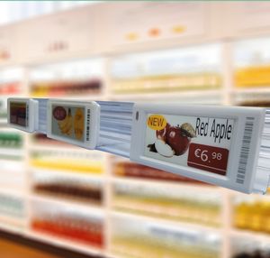 Étiquette de prix numérique pour supermarché de 2,13 pouces, étiquettes de prix numériques pour les magasins d'alimentation, étiquettes de prix électroniques intelligentes, solution Wifi ESL - Product Image 1