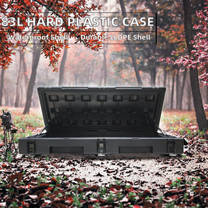 Caja de herramientas rotomoldeada de LLDPE de 83L, caja de carga rígida de perfil bajo para techo, para viajes 4x4 y camping - Product Image 2