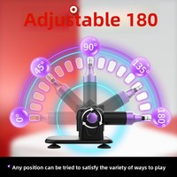 Jouet sexuel pour adultes, modèle A8, pistolet vibrant télescopique automatique haute vitesse à télécommande, simulation de pénis, pour hommes et femmes, transfrontalier