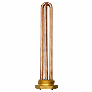 Elemento Riscaldante a Immersione in Rame a Doppio Tubo 220V 3000W con <span class=keywords><strong>Termostato</strong></span> per <span class=keywords><strong>Caldaia</strong></span> Commerciale, Prezzo Competitivo - Product Image 1