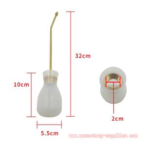 Spruzzatore a polvere gonfiabile in gomma ecologica bianca per il controllo dei cimici, anti-termite, con accessori per tubo in rame - Product Image 3