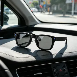 Lunettes IA 2026 Similaires aux <span class=keywords><strong>Ray</strong></span>-<span class=keywords><strong>Ban</strong></span> Meta avec Écoute Vocale, Musique, Caméra 800W, Traduction IA, Réduction du Bruit et Anti-tremblement - Product Image 5